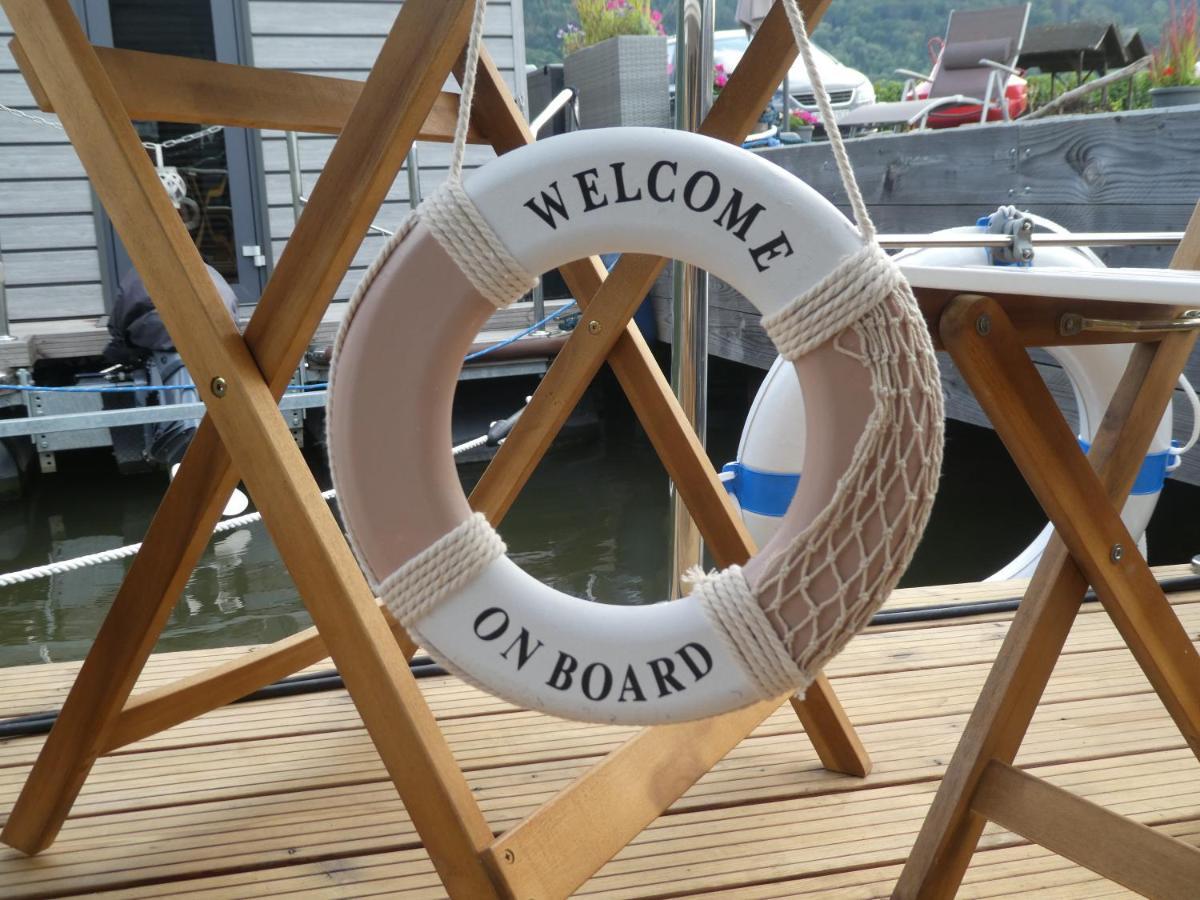 Hausboot Moselrose In Poelich Hotel Polich Exterior foto