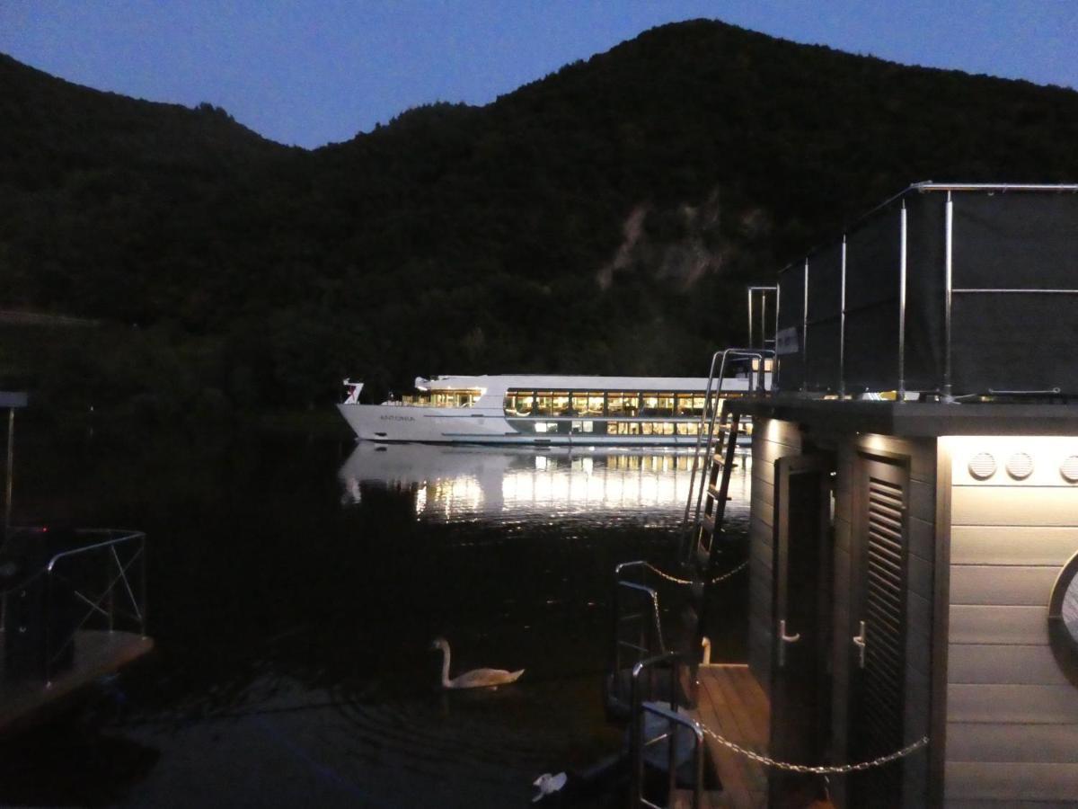 Hausboot Moselrose In Poelich Hotel Polich Exterior foto